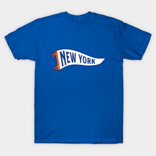 New York Pennant - Blue 1 T-Shirt